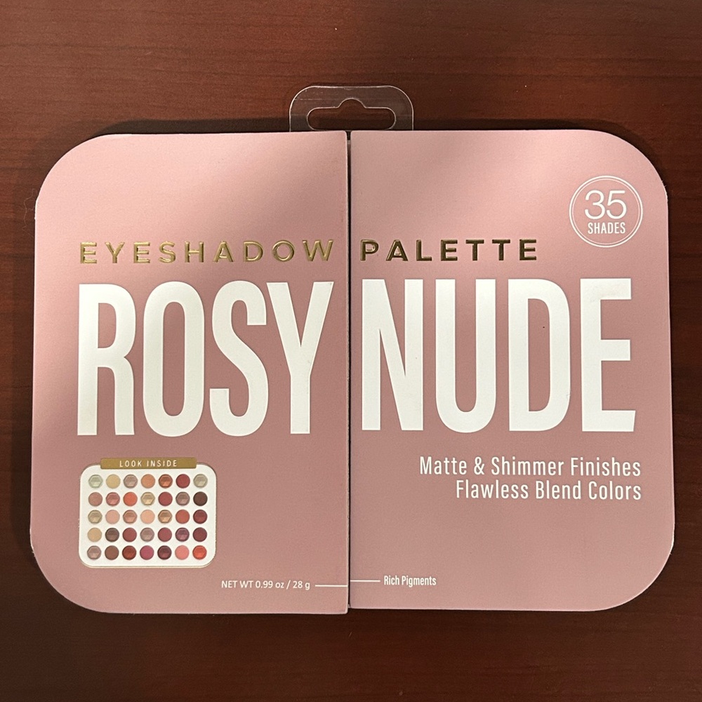 💋 Rosy Nude Eyeshadow Palette